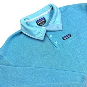 Patagonia Women's Large‎ Lightweight Better Sweater Marsupial Pullover Dam Blue